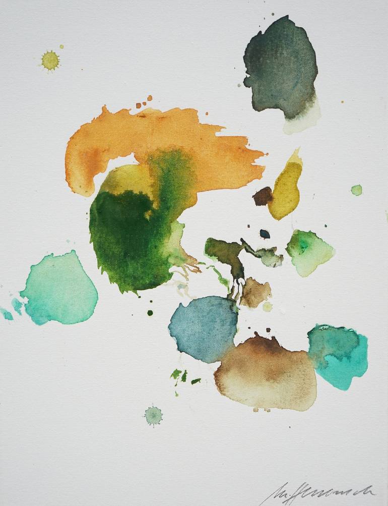 Original Abstract Expressionism Animal Paintings by Mark Hellbusch