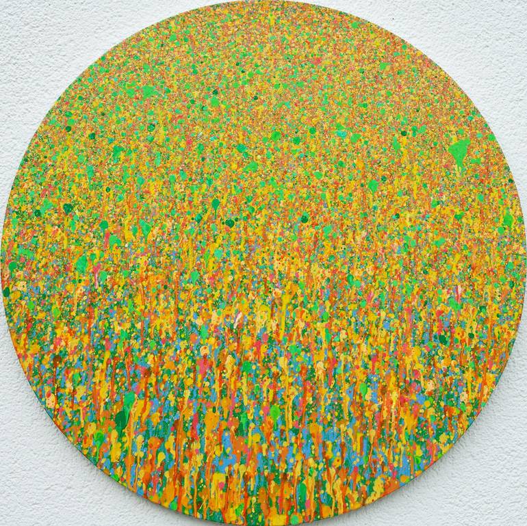 Original Abstract Landscape Paintings by Mark Hellbusch
