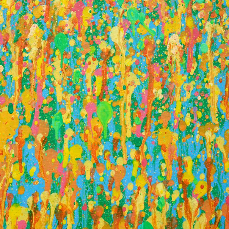 Original Abstract Landscape Painting by Mark Hellbusch