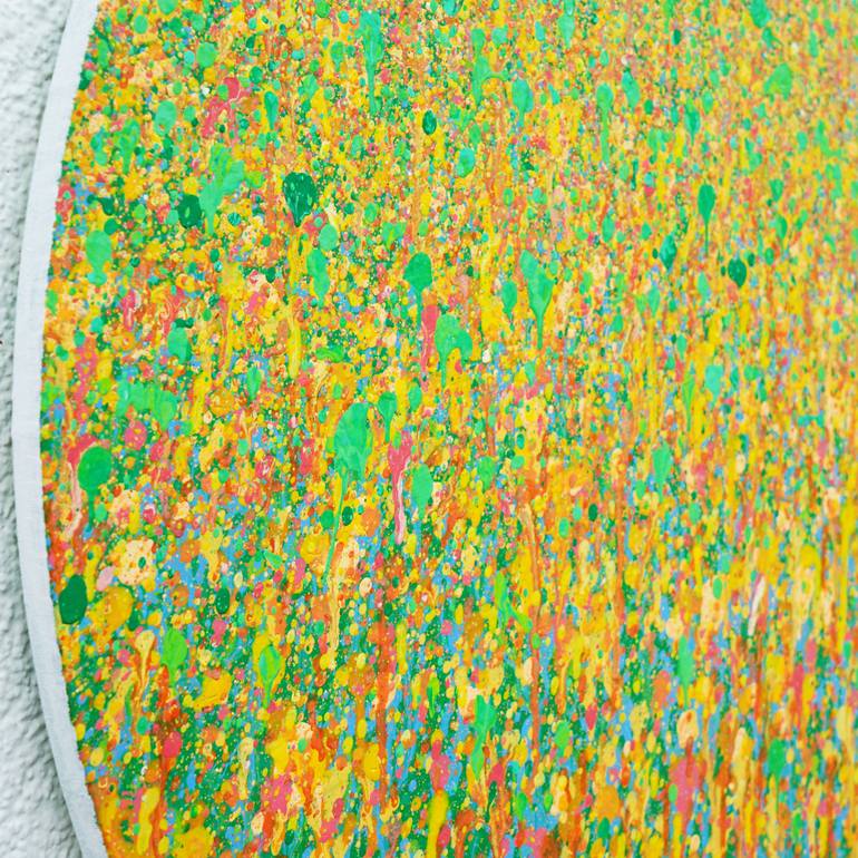 Original Abstract Landscape Painting by Mark Hellbusch