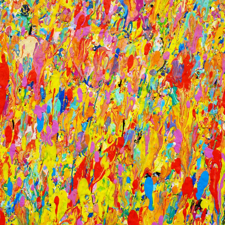 Original Abstract Landscape Painting by Mark Hellbusch