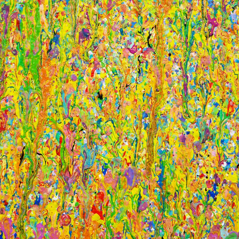 Original Abstract Landscape Painting by Mark Hellbusch