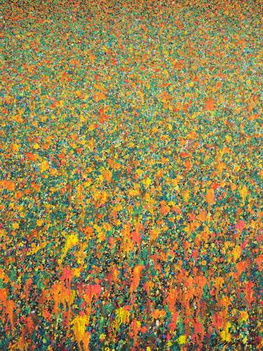 Original Abstract Expressionism Landscape Paintings by Mark Hellbusch