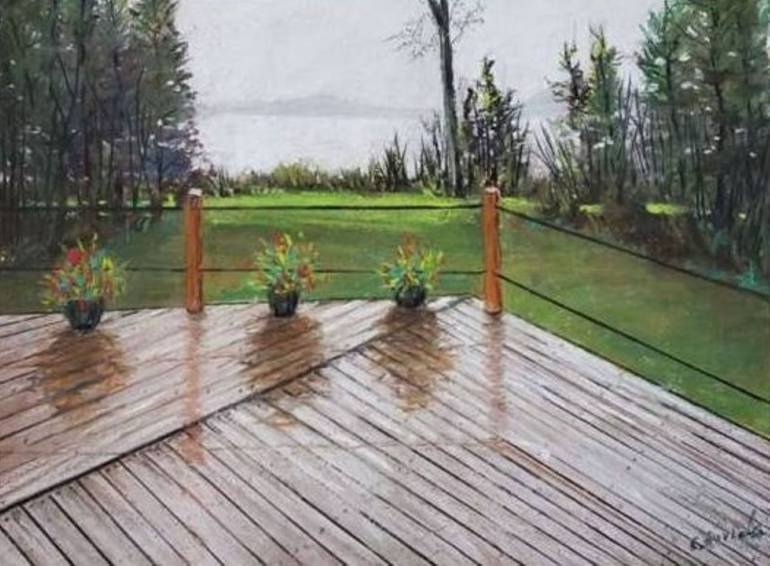 Original Impressionism Nature Paintings by Carlos Arriola