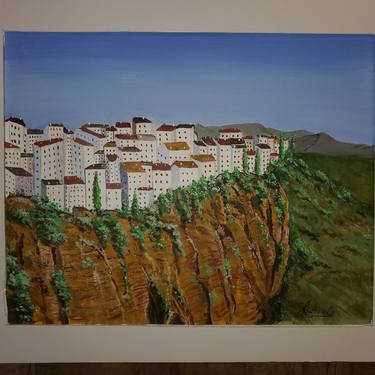 Original Impressionism Cities Paintings by Carlos Arriola
