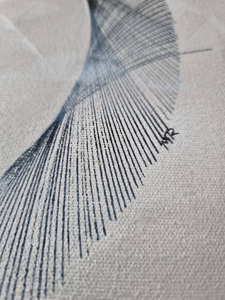 Original Geometric Abstract Painting by Maira RīBena