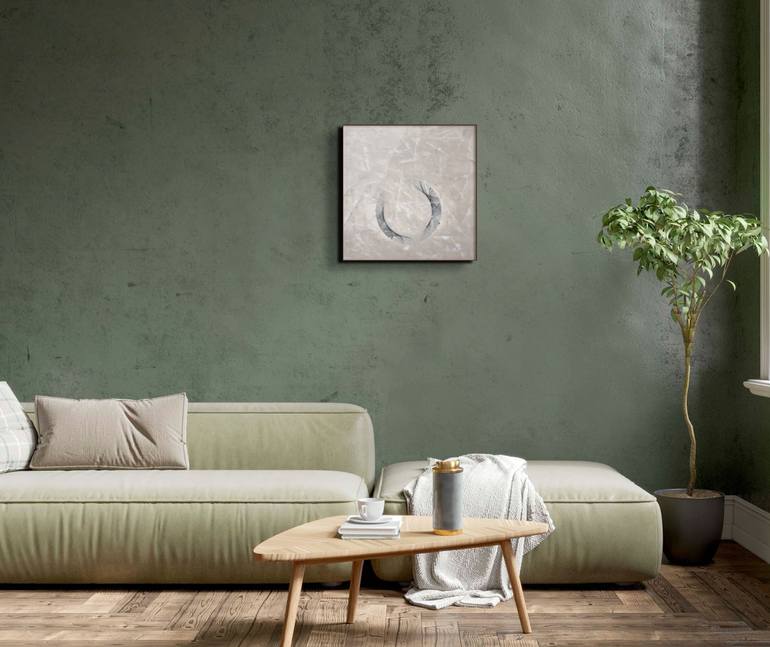 Original Geometric Abstract Painting by Maira RīBena