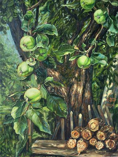 Original Romanticism Botanic Paintings by Ольга Дашкевич