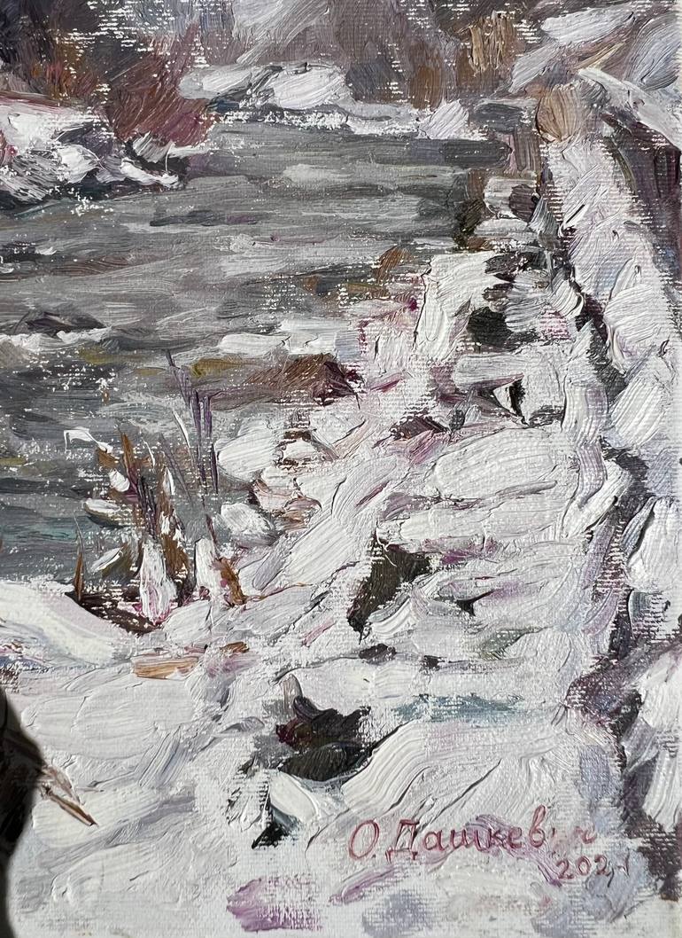 Original Contemporary Landscape Painting by Ольга Дашкевич