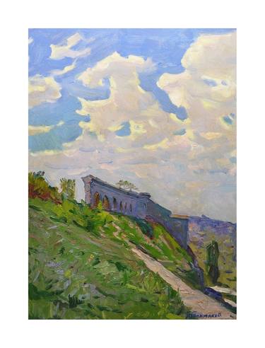 Original Impressionism Landscape Paintings by Oleksii Tokmakov