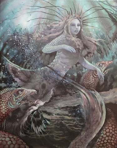Original Illustration Fantasy Paintings by Artes Oscura