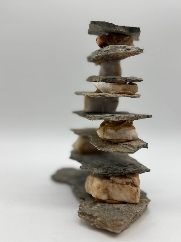 Original Modernism Abstract Sculpture by Russell Mahdavi
