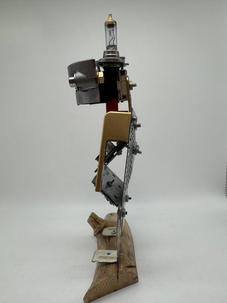 Original Figurative Abstract Sculpture by Russell Mahdavi