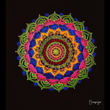 Original Abstract Expressionism Abstract Drawings by Anupriya Sinha