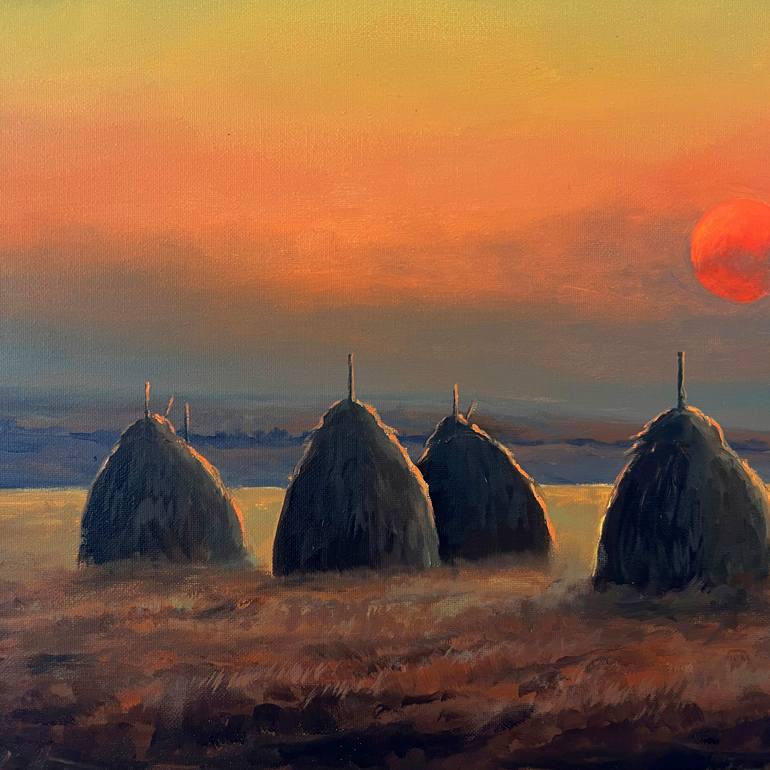 Original Abstract Nature Painting by Stas Smotr