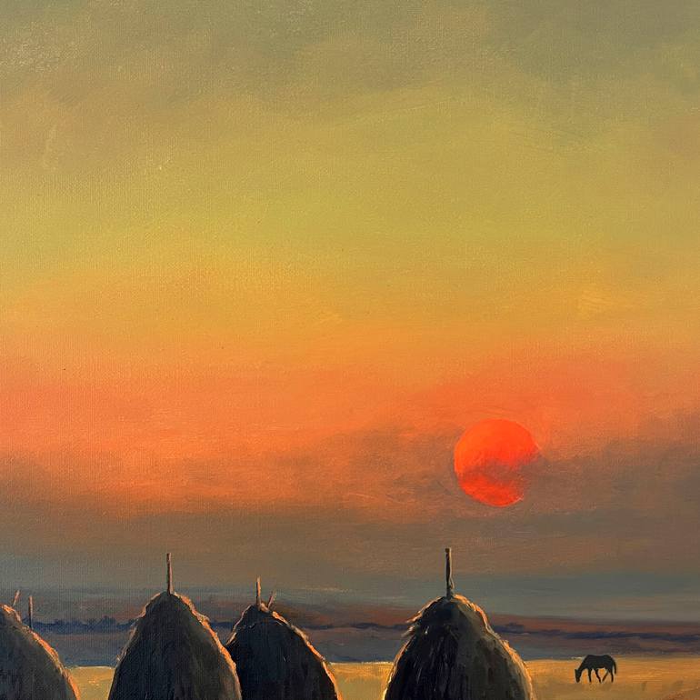 Original Abstract Nature Painting by Stas Smotr