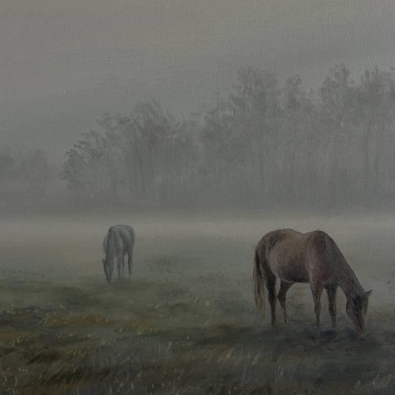 Original Realism Animal Painting by Stas Smotr