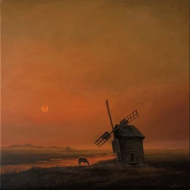 Original Expressionism Landscape Paintings by Stas Smotr