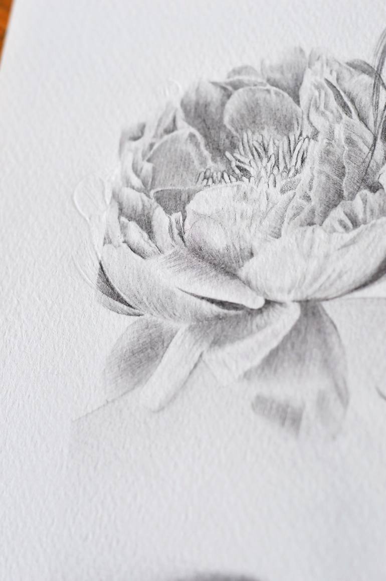 Original Figurative Women Drawing by Elodie Vaugeois