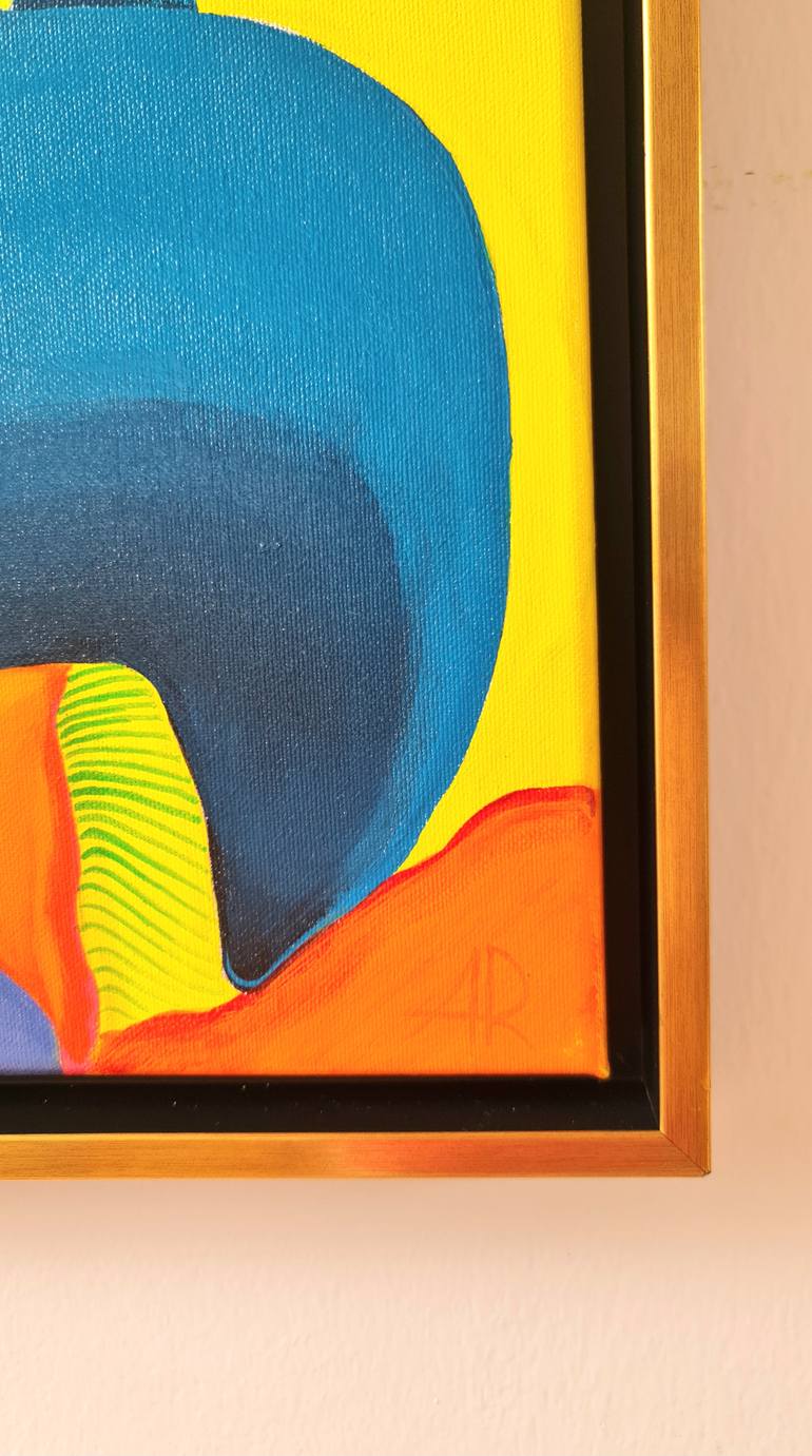 Original Conceptual Abstract Painting by Aleksandra Romanova