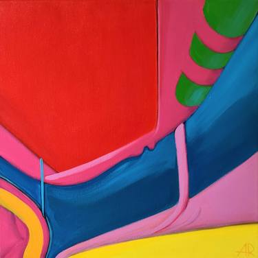 Original Contemporary Abstract Painting by Aleksandra Romanova
