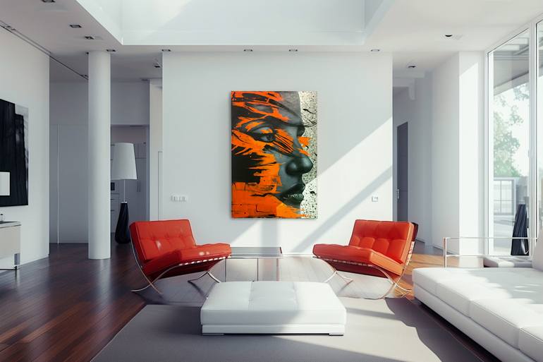 Original Surrealism Abstract Mixed Media by Carlos Silva