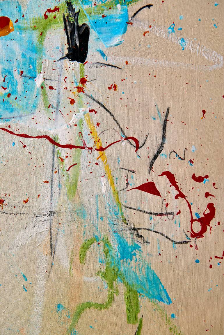 Original Contemporary Abstract Painting by Lukas Göbel