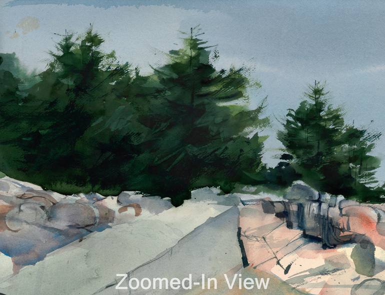 Original Impressionism Landscape Painting by Bill Suttles