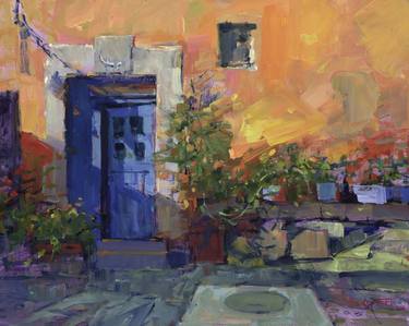 Original Expressionism Architecture Paintings by Bill Suttles