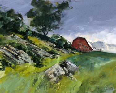 Original Impressionism Landscape Paintings by Bill Suttles