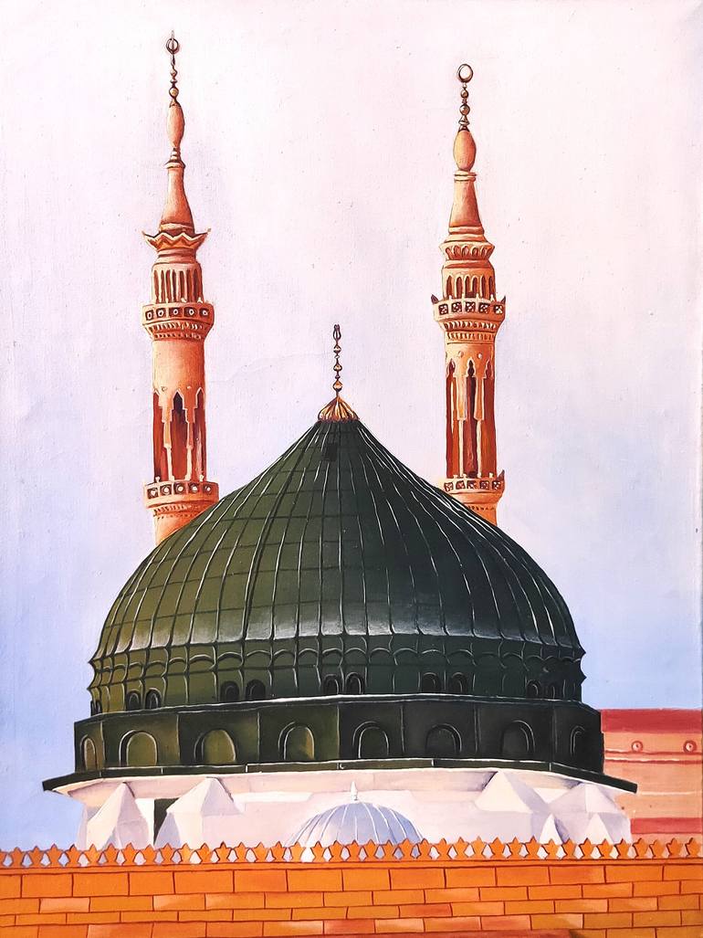 Print of Art Deco Architecture Paintings by Aqdas Ali