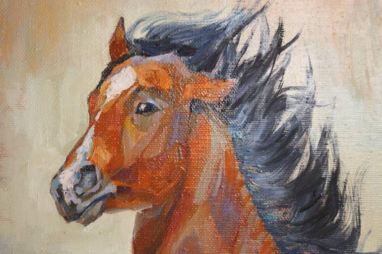 Original Contemporary Animal Painting by Vladyslava Shokha