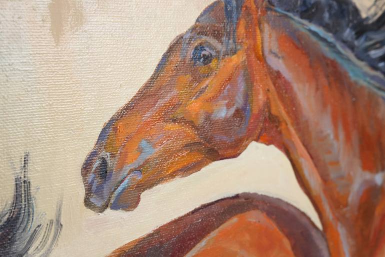 Original Contemporary Animal Painting by Vladyslava Shokha