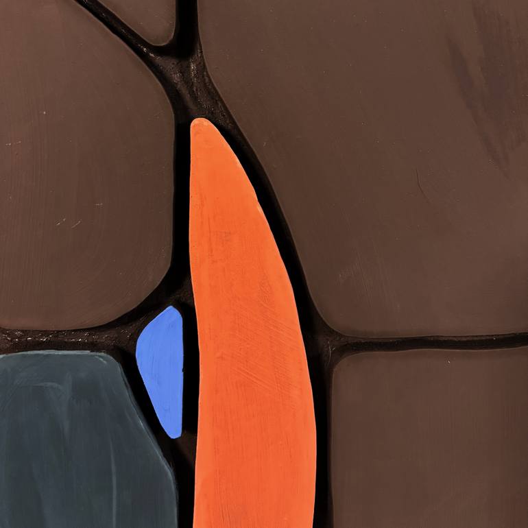Original Art Deco Abstract Mixed Media by Beatriz Salazar