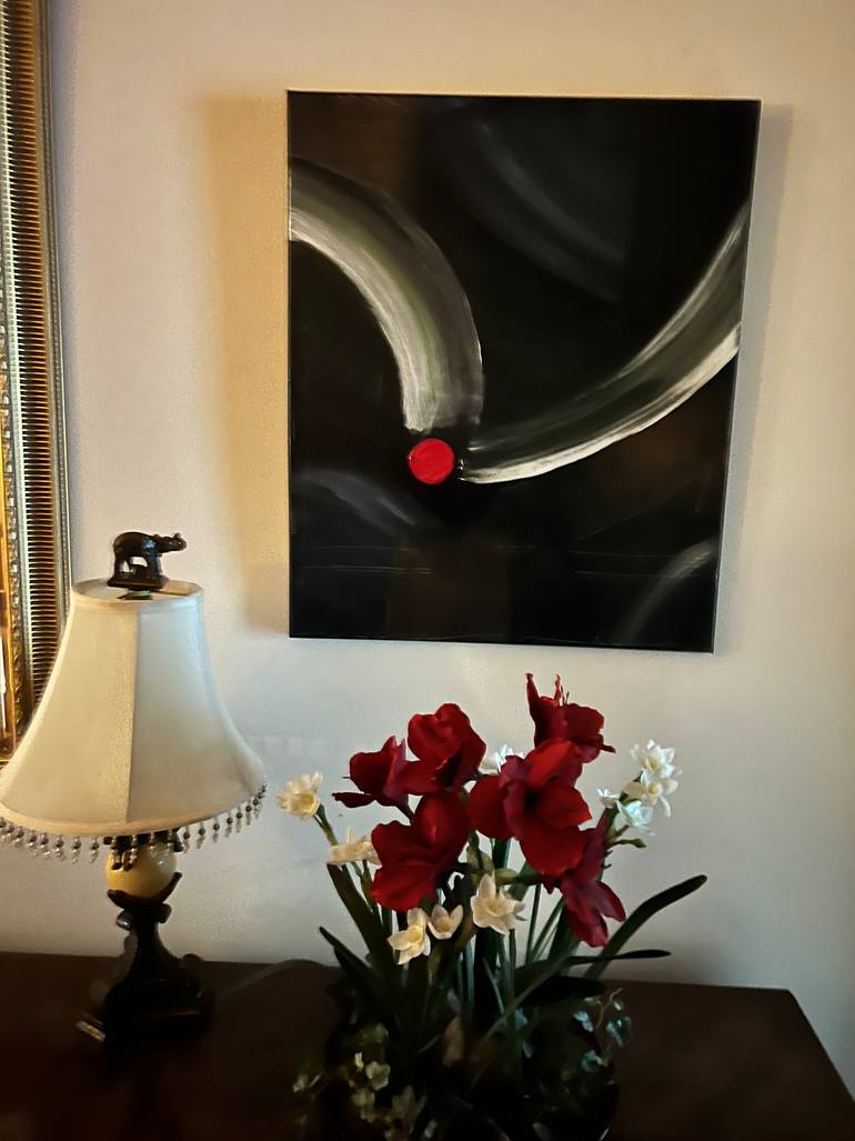 Original Abstract Expressionism Abstract Painting by Morgan Sommer
