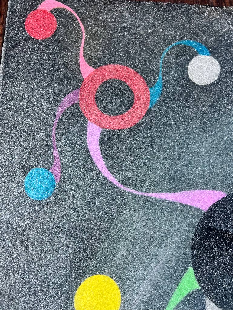 Original Abstract Expressionism Abstract Painting by Morgan Sommer