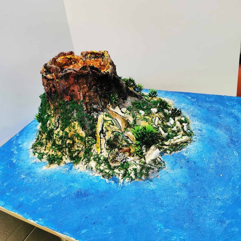 Original Realism Performing Arts Sculpture by Panica Iuliana