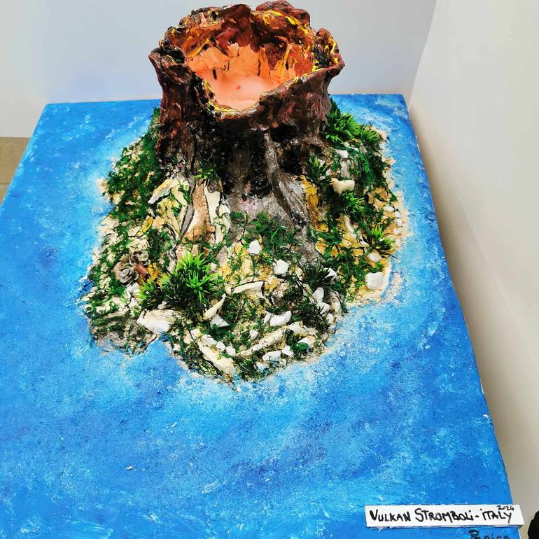 Original Realism Performing Arts Sculpture by Panica Iuliana