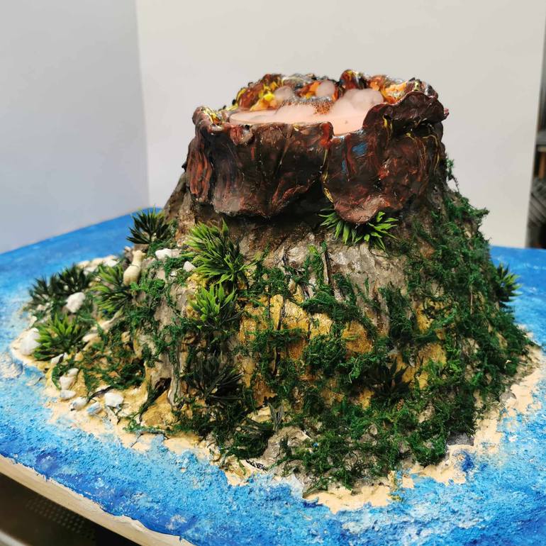 Original Realism Performing Arts Sculpture by Panica Iuliana