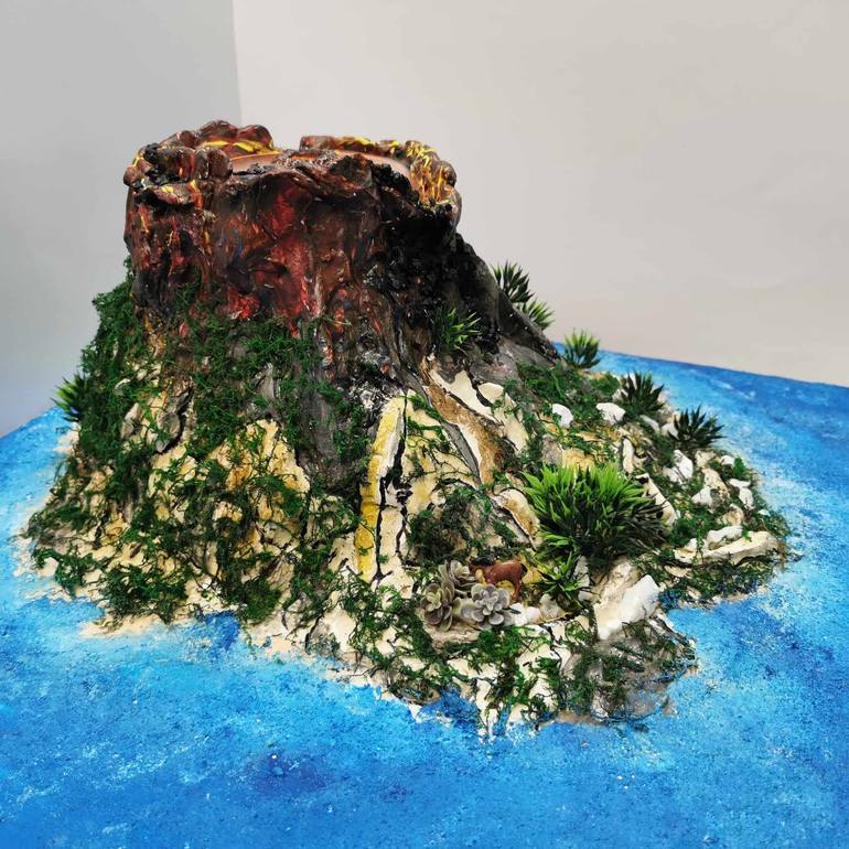 Original Realism Performing Arts Sculpture by Panica Iuliana