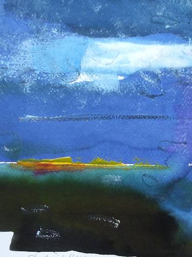 Original Abstract Expressionism Seascape Paintings by Sarah Stokes