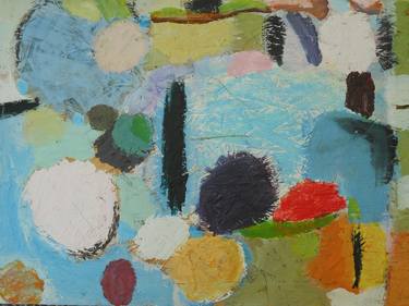 Original Abstract Landscape Paintings by Sarah Stokes