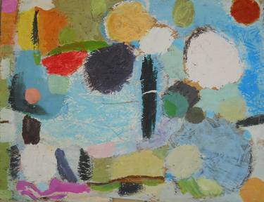 Original Impressionism Abstract Paintings by Sarah Stokes