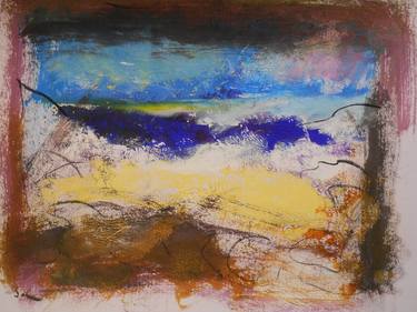 Original Abstract Seascape Paintings by Sarah Stokes