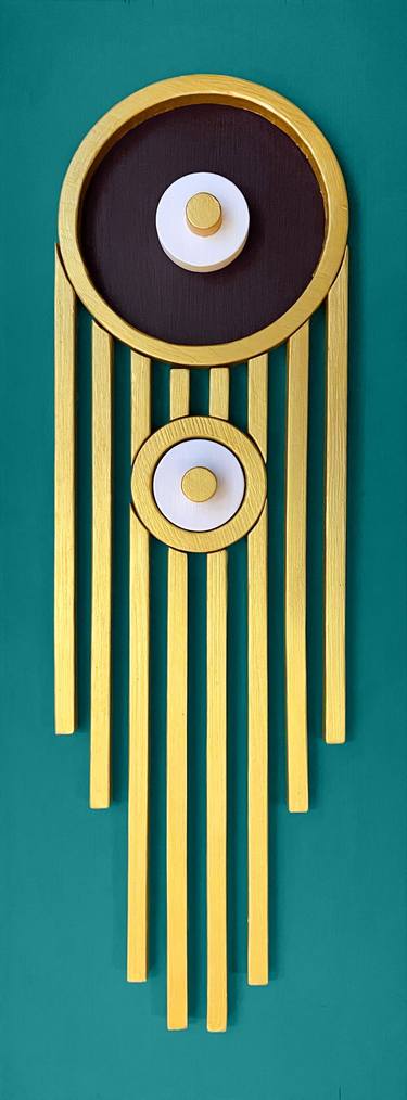 Original Contemporary Abstract Paintings by Legnaccio Wood Art