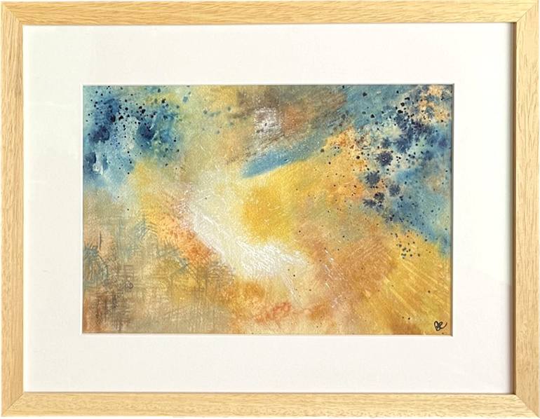 Original Abstract Expressionism Abstract Painting by Beatrice EDNEY