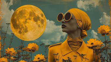 Original Surrealism Abstract Digital by Valentin Luminare