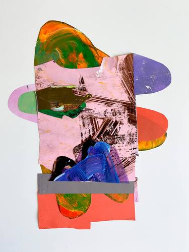 Original Abstract Collage by pier wright