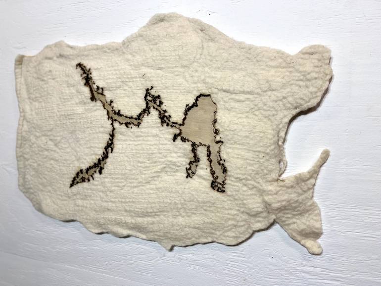 Original Minimalism Patterns Sculpture by Robert Mertens