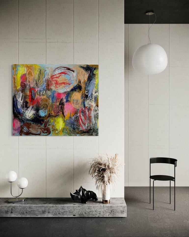 Original Abstract Painting by Reily Niitav